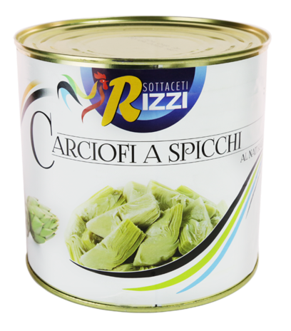 CARCIOFI SPICCHI NATURALE 06x3kg