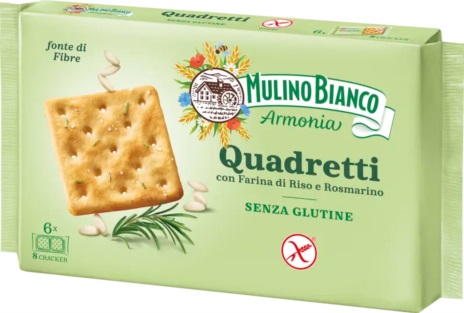 QUADRETTI CRACKER RISO SENZA GLUT. 10x0,200