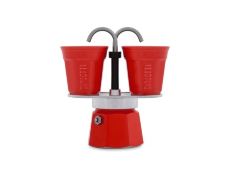 CAFF.MINI EXPRESS 2TZ  RED + 2 BICCHIERINI